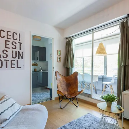 Chez Stephanie De - Superbe Design En Centre Avec Piscine Apartmán La Grande Motte